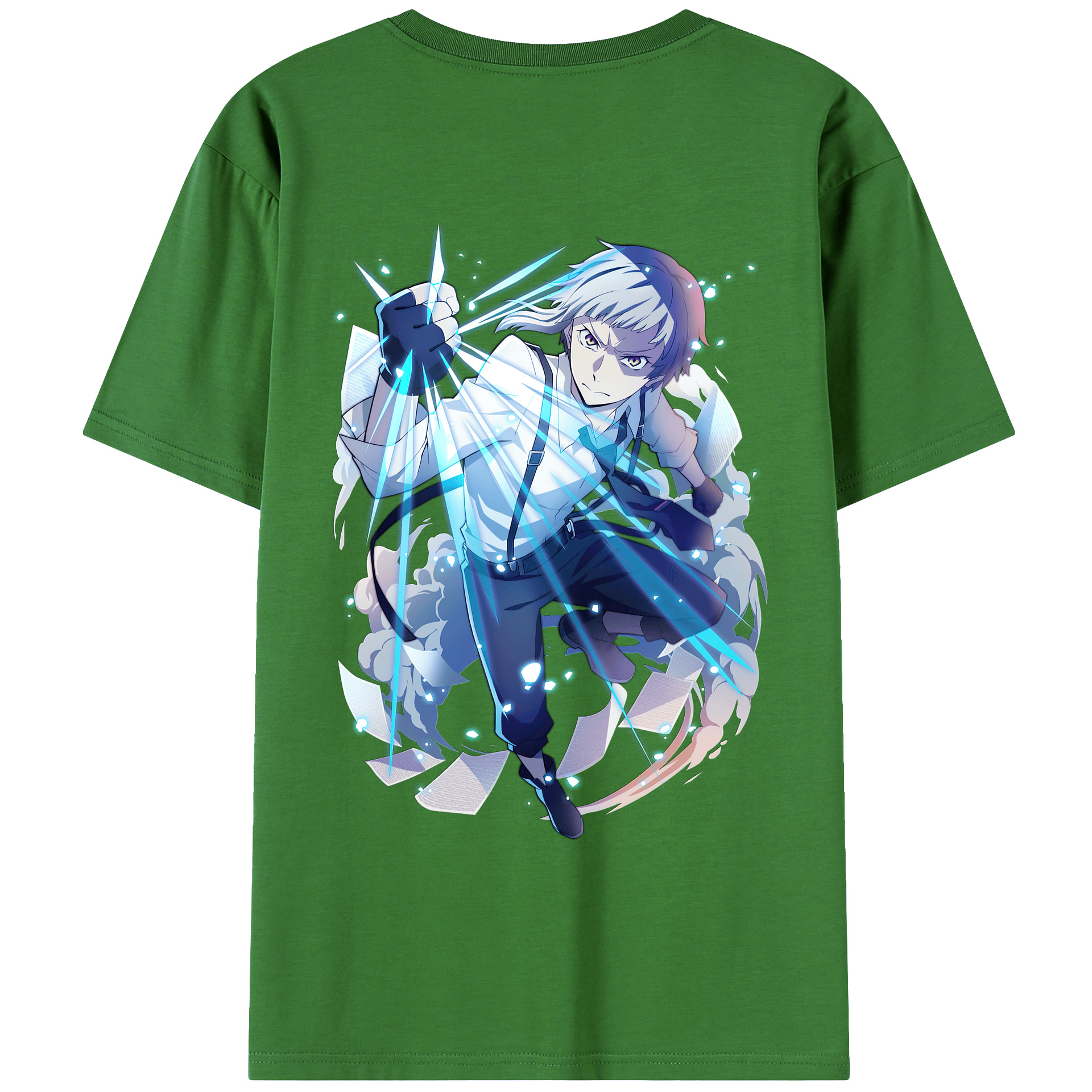 （画像用） 文豪ストレイドッグス Bungo Stray Dogs レディース半袖Tシャツ(バックプリント)